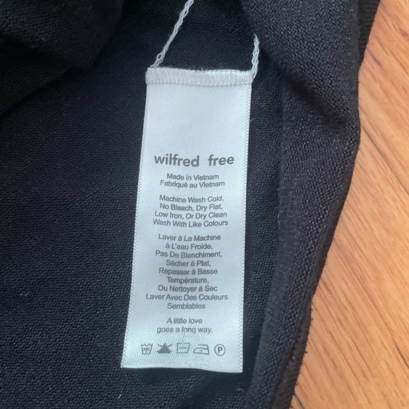 Wilfred Free Black Tee Shirt Size Small - Picture 4 of 6